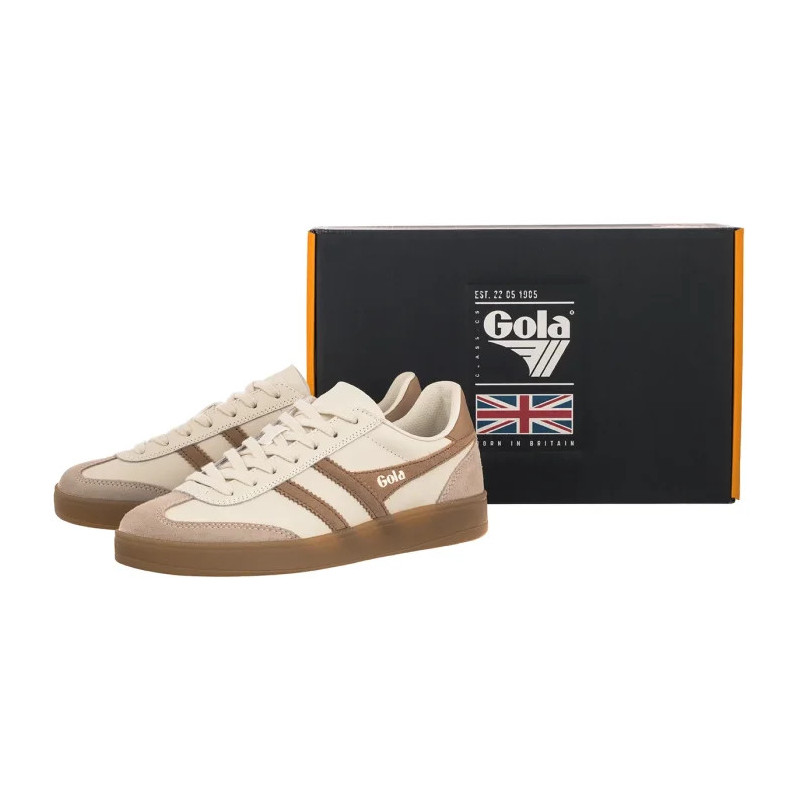 Gola Viper Leather Off White/Bone/Light Caramel/Gum CLB744 (GO1-a) spordijalatsid
