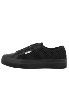 Calvin Klein Vulc Flatf Lace Up Lin Mesh Triple Black HW0HW02971 0GJ (CK731-b) spordijalatsid