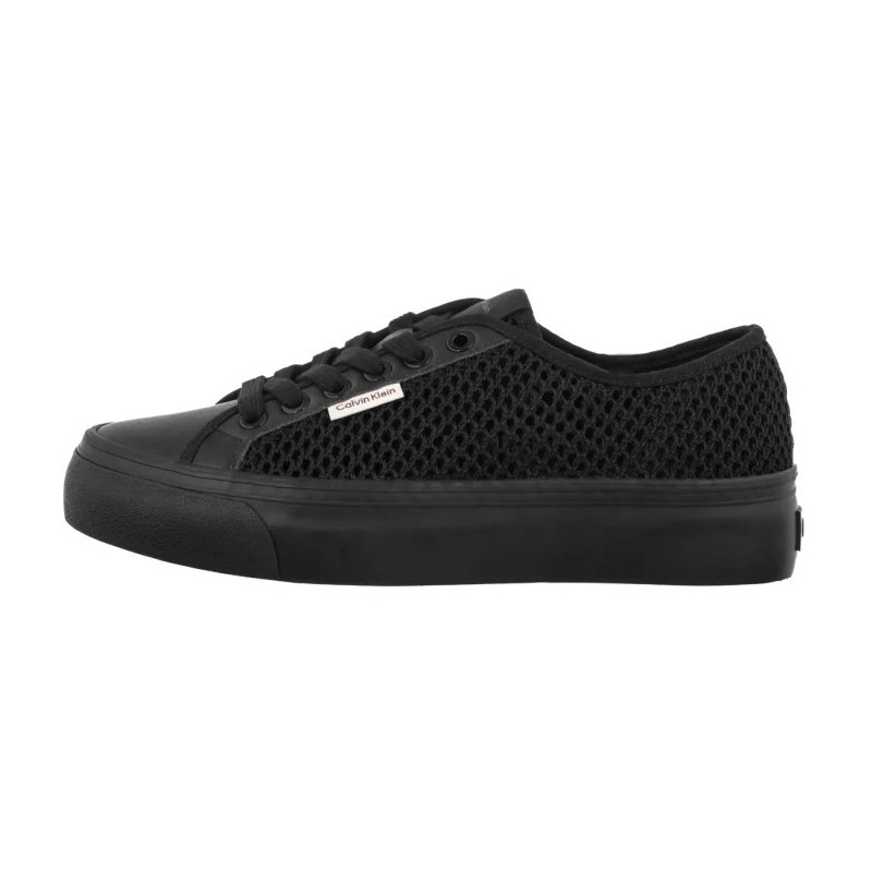 Calvin Klein Vulc Flatf Lace Up Lin Mesh Triple Black HW0HW02971 0GJ (CK731-b) spordijalatsid