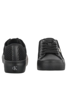 Calvin Klein Vulc Flatf Lace Up Lin Mesh Triple Black HW0HW02971 0GJ (CK731-b) spordijalatsid