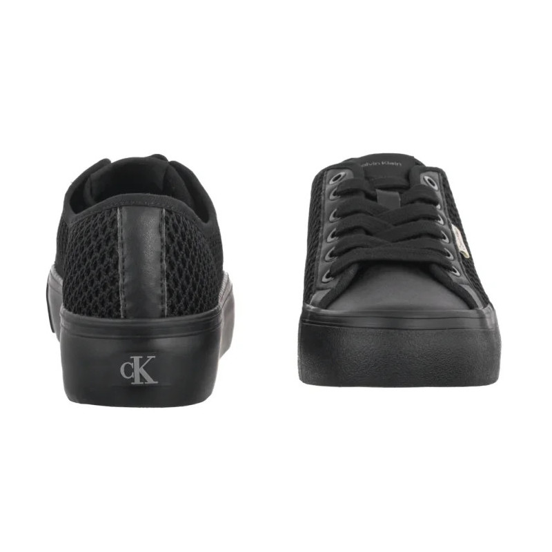 Calvin Klein Vulc Flatf Lace Up Lin Mesh Triple Black HW0HW02971 0GJ (CK731-b) spordijalatsid