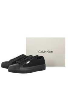 Calvin Klein Vulc Flatf Lace Up Lin Mesh Triple Black HW0HW02971 0GJ (CK731-b) spordijalatsid