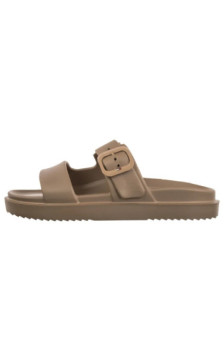 Tommy Hilfiger Th Double Strap Sandal Pearl Safari Canvas Pearlized FW0FW09114 0HT (TH1475-a) Naiste kingad/klappide klapid