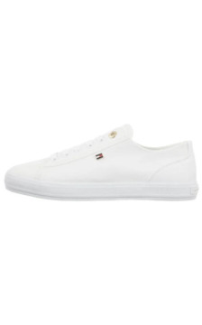 Tommy Hilfiger Th Foxing Sneaker Canvas White FW0FW09170 YBS (TH1477-a) kingad
