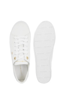 Tommy Hilfiger Th Foxing Sneaker Canvas White FW0FW09170 YBS (TH1477-a) kingad
