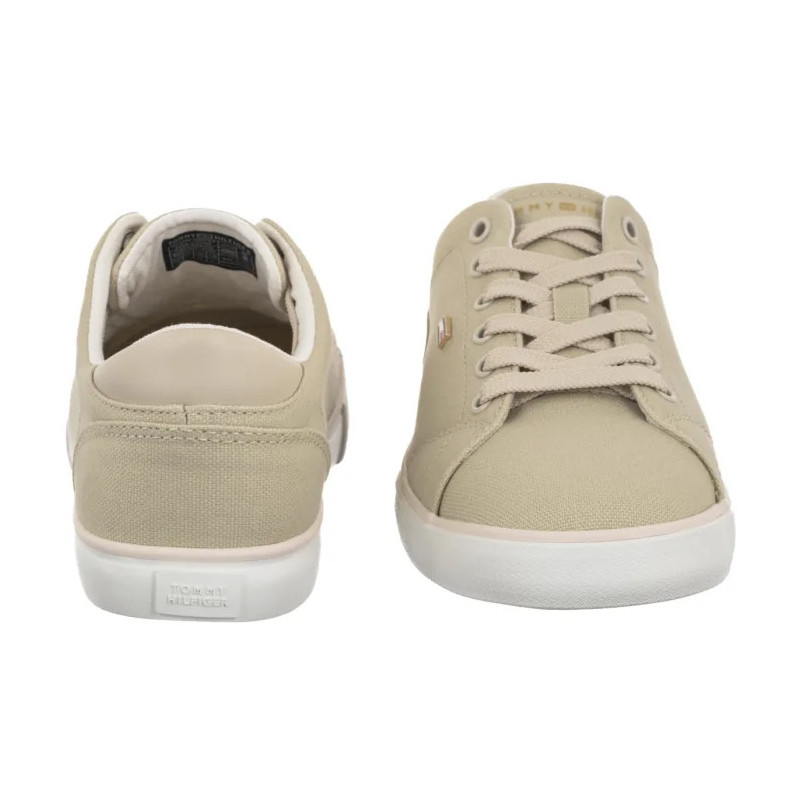 Tommy Hilfiger Th low Profile Vulc Canvas Classic Beige FW0FW09102 ACI (TH1479-b) kingad