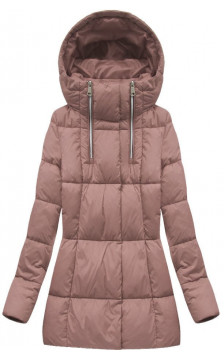 SHORT WINTER JACKET VINTAGE PINK (7750BIG) striukė