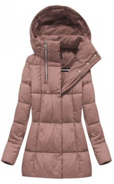SHORT WINTER JACKET VINTAGE PINK (7750) striukė