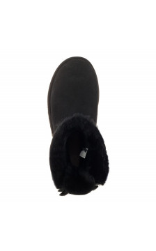 UGG Australia W Mini Bailey Bow II 1016501 W/BLK (UA13-b) batai