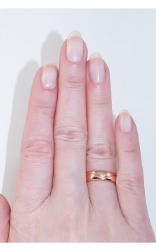 Kullast abielurühm 1100101(Au-R), Punane Kuld 585°