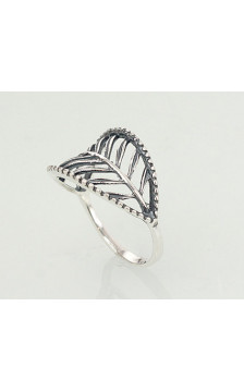 Hõbesõrmus 2101179(POx-Bk), Hõbe 925°, oksüüd (kate)