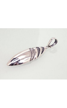 Hõberipats 2301519(POx-Bk), Hõbe 925°, oksüüd (kate)